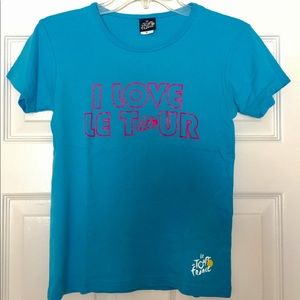 TOUR DE FRANCE /"I LOVE LE TOUR/" MENS T-SHIRT